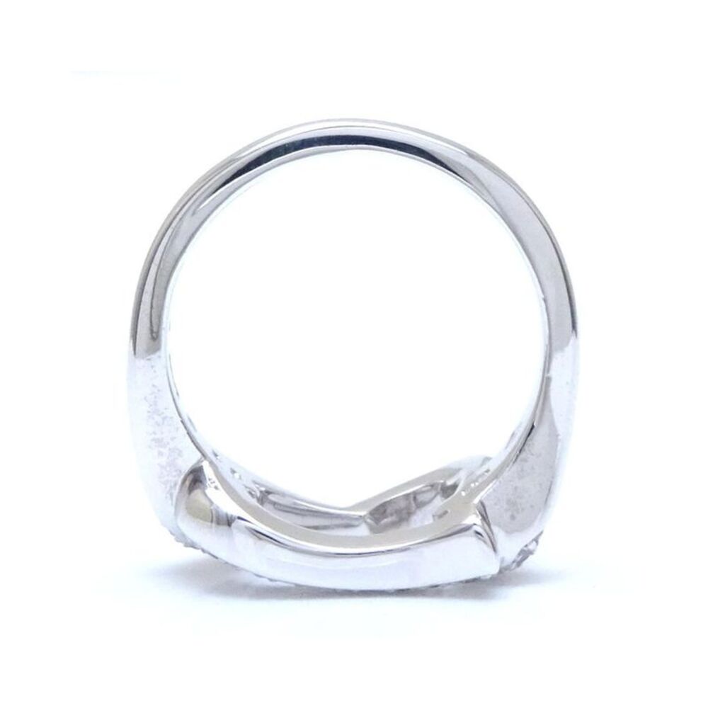 Pre Loved Piaget  Possession Open Heart Diamond Ring 18k White Gold - Picture 4 of 8